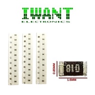 10PCS 1STRIP RESISTOR SMD 0603 1K 1K2 1K5 2K2 2K7 2K32 3K 3K3 3K9 4K7 5K1 6K2 6K8 8K2 11K 15K 16K 24
