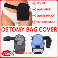 Colostomy Bag Cover Waterproof Adjustable Portable Universal Stretchy Ostomy Pouch Cover For Stoma Urostomy Ileostomy Bag