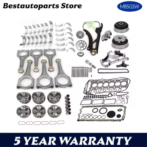 N55B30 New Auto Engine Rebuild Kit For BMW F20 F21 F30 F10 X3 X4 X5 X6 11317545959 11317523884 11247