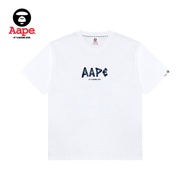 Aape Flagship Store Men's Spring Ape-Man Letter Pattern Print Casual Short-Sleeved T-Shirt 1733XXP