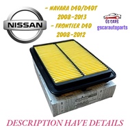 Ready stock Nissan navara d40t 2.5 diesel frontier d40 engine air filter penapis udara enjin 16546-E