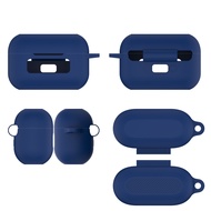 For TOZO NC9 2024 Bluetooth Headset Silicone Protective Case Dust Storage Case Simple Solid Color So