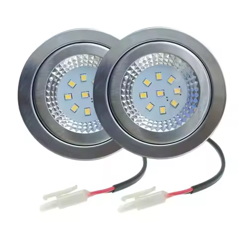2-Pieces Kitchen Ventilation Range Hood Light LED 1.5W 220V 230V 240V AC Cooker Smoke Filter Bulb to