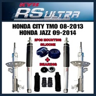 HEAVY DUTY KYB RS ULTRA ABSORBER FRONT / REAR HONDA CITY GM2 TMO ( 08-2013 ) ~ JAZZ ( 09-2014 ) SUSPENSION