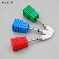 KADS Ceramic Nail Drill Bit Cuspidal Nail Drill Bit Polish Tools Ceramics Grinding Stone Head  Nail Art Machine