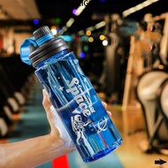 MEIGU Water Bottle, 1100ml/1500ml/2000ml/3000ml Large Capacity Sport Bottle, Portable -Proof Plastic