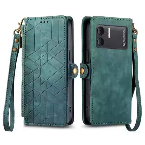 Cell Case For VIVO IQOO Neo8 PRO Z7 Z8 Z7X Z8X Z7I Case Phone Case Faux Suede Marble Leather Wallet 