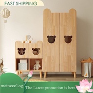 Bedroom Cupboard Solid Kids Home Wood Bedroom Baby Wardrobe 2 Door Wardrobe Storage Wardrobe Simple 