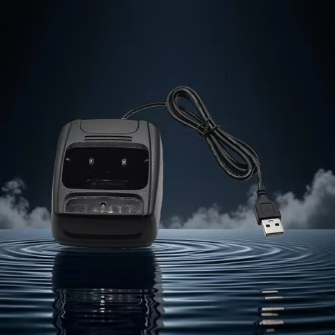 New Baofeng 888S Walkie Talkie USB Charger Portable Li-ion Battery USB Cable Input 5V 1A For 666S 77