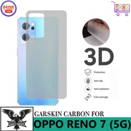 GARSKIN OPPO RENO 7 5G SKIN HANDPHONE CARBON 3D OPPO A76 5G