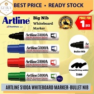 Artline 5100A Whiteboard Marker Pen / Big Nib Marker Pen / White board Marker / Bullet Point / 5100A