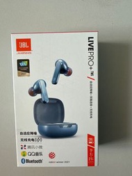 JBL Live Pro+ TWS真無線降噪耳機(藍色）