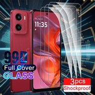 3Pieces Front Tempered Glass For Motorola Moto G15 G05 G35 G55 G75 E15 E14 5G Screen Protector Moto 