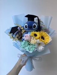 Stitch Graduation Bouquet 畢業花束
