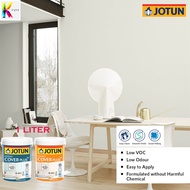 1L JOTUN ESSENCE COVER PLUS PAINT INTERIOR/DALAM (EASY CLEAN/BOLEH LAP) 1001 Egg White