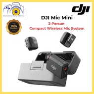 DJI Mic Mini 2-Person Compact Wireless Microphone System for Camera & Smartphone (2.4 GHz)