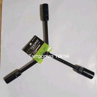 Tekiro Y-Socket Wrench 12x14x17mm Length Tekiro Socket Wrench 12mm X 14mm X 17mm Long Model Socket W