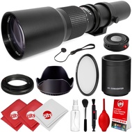 Opteka 500mm/1000mm f/8 手動望遠レンズ Nikon 1 J5 J4 J3 J2 S2 S1 V3 V2 V1 AW1 コンパクトミラーレスデジタルカメラに対応
