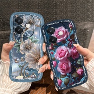 Case wave oppo a3x a60 a3s a58 4g a78 5g a77s a18 a17 a17k a16 a16k a9 2020 oppo a5 5g casing