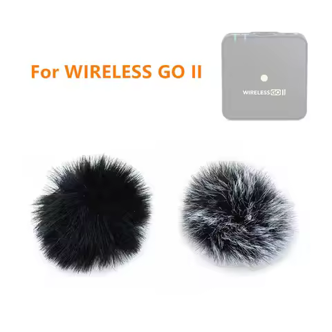 Wireless GO II III Microphone Windscreen Outdoor Cover Windshield Muff Wind Shield Deadcat for Rode 