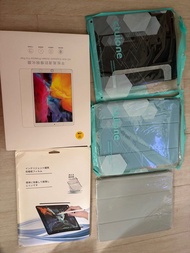 全新 iPad Pro 12.9 吋 保護殼 鋼化玻璃貼 紙質膜 2021 / 2022 年版 Screen Protector and Cases 配件 (共7件）