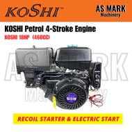 [ ELECTRIC START] 18HP Petrol Engine Heavy Duty KOSHI - PRO 192FE 460CC Gasoline Petrol 4 Stroke Eng