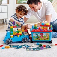 【禮物推薦-創意積木】德國PolyM 趣味數字卡車積木組