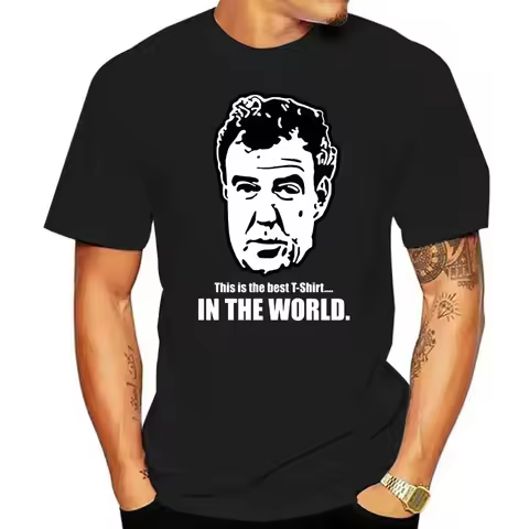 Plus Size 5XL Team Tshirt Jeremy Clarkson-3 T-shirt For Men oversized t shirt men clothing tshirt st
