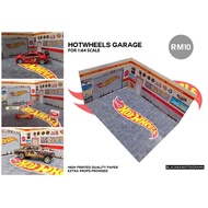 Hotwheels garage diorama