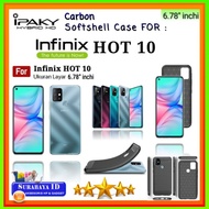 Casing Case Infinix Hot 10 (6.78"Inchi) | Soft Case Ipaky Infinix Hot
