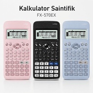 【Stok Sedia】Kalkulator Sains FX-570EX ClassWiz Scientific Calculator 552 Fungsi Hantar 24 Jam Keguna