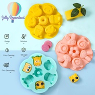 DIY Food Grade Silicone  Cute Cartoon Cake Mould / Pudding Mould - Ready Stock
