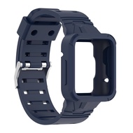 สายรัดข้อมือ + เคสสำหรับ Redmi Watch 2 Liteสายเปลี่ยนสายรัดข้อมือสปอร์ตสำหรับ Xiaomi Mi Watch Lite สายรัดข้อมือซิลิโคน