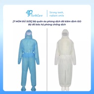[7 FULL SIZEPiece] ISO tested epidemic prevention clothing, epidemic prevention protective clothing.