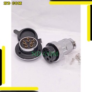 Great Value Steel Plug Connector (GX30 Metal Connector) GX25 (Size 30 Mm 5 Compartments 30 5P