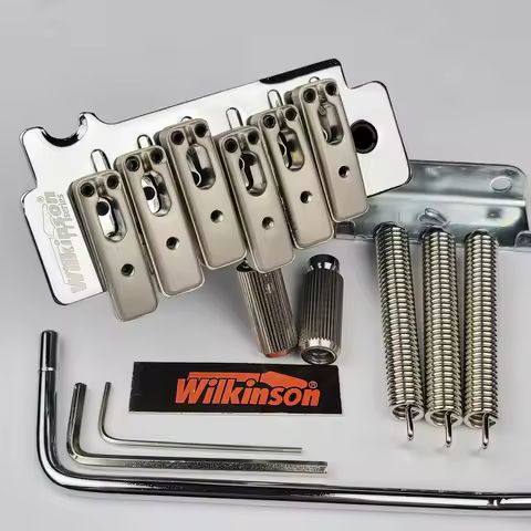 Wilkinson WOV10 Licensed Knife Edge Type 2 post point Double swing Electric guitar tremolo bridge fo