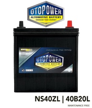 OTOPOWER NS40ZL  40B19L / 46B20L MAINTENANCE FREE BATTERY( Bateri Kereta) Suitable For Perodua Car K