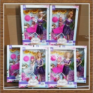 Borong Mainan Budak Penghabisan Stok Jualan Murah Mainan Perempuan Bundle Sale Anak Patung Doll set 6 pcs