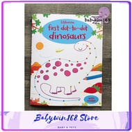 First dot-to-dot Activity Book with sticker -  Dinosaurs