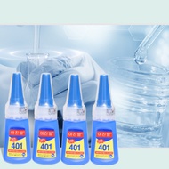 20g Liquid Super Glue 401 Instant Strong Glue Bond Leather DIY Adhesive Gel