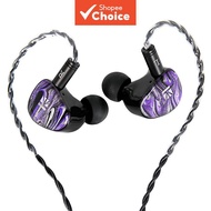 KBEAR Alkaid KB03 Wired In-Ear Monitor Headphones, Gaming Earbuds, 1DD+1BA Bone Conduction Hybrid IE