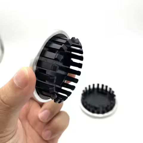 4pcsPretty Metal & ABS 65mmWheel Center Caps With SS Emblem Logo Rim Hub Cover Badge Styling Accesso