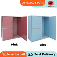 P2U BOCO Almari Baju Budak / Children Wardrobe / Almari Baju/ Almari Baju Kanak-kanak / Kid Wardrobe