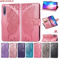 Flip Phone Case Samsung A20S A7 2018 A10 A31 A20 A30 A51 A21S Wallet Leather Cases Card Holder Butterfly embossed cover