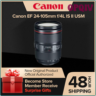 OPQIV Canon EF 24-105mm F/4L II IS USM Lens for Canon EOS 5D Mark IV 5D3 6D Mark II 6D 7D 7D2 90D 80D 77D 5D2 SLR Camera RSTIB