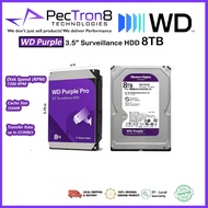 WESTERN DIGITAL - WD Purple Pro 3.5" Surveillance HDD SATA 8TB 10TB 12TB 14TB 18TB 22TB 24TB 26TB 25
