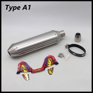 DBJIT ท่อไอเสียมอเตอร์ไซค์51มม.ท่อไอเสียท่อไอเสียมอเตอร์ไซค์ FMF มอเตอร์ไซค์วิบากหนีโมโตครอสอเนกประส