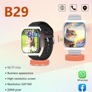 ((Ready Stock) B29 Smart Watch s10 Rotating Camera 5g Full Netcom Pluggable Card Full Netcom Video C