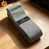 [utruiut0k] Woven Loop Fitness Resistance Band 76 Inch Fabric Elastic Training Band Elastic Resistan