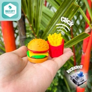 Fidget Clicker Burger & Fries McDonald Buns – Cute Anti-Stress Clicker Toy Happy Meal Style | Bloxif